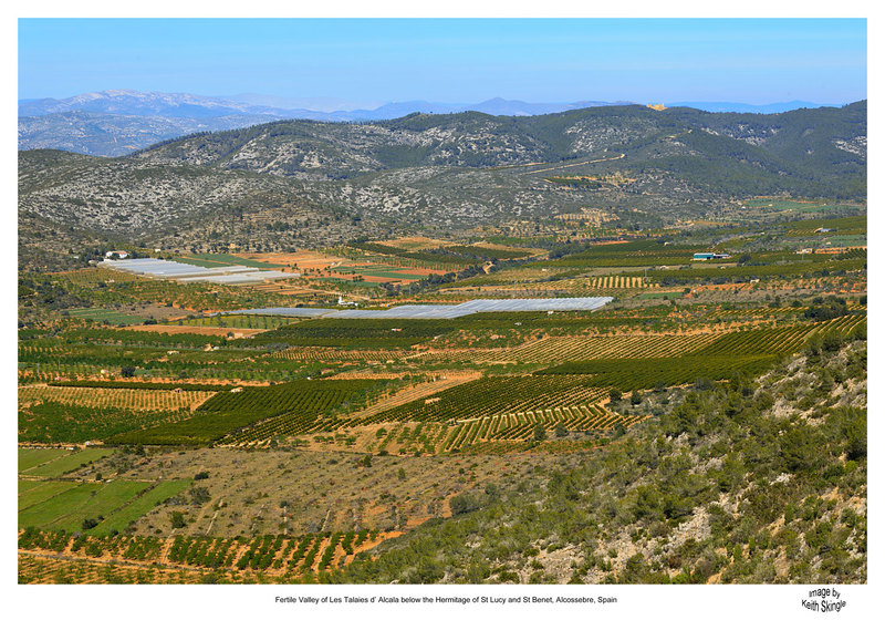 SPN_9677(1).jpg :: View over the valley from the Hermitage of Saint Lucy and Saint Benet, Alcossebre, Spain