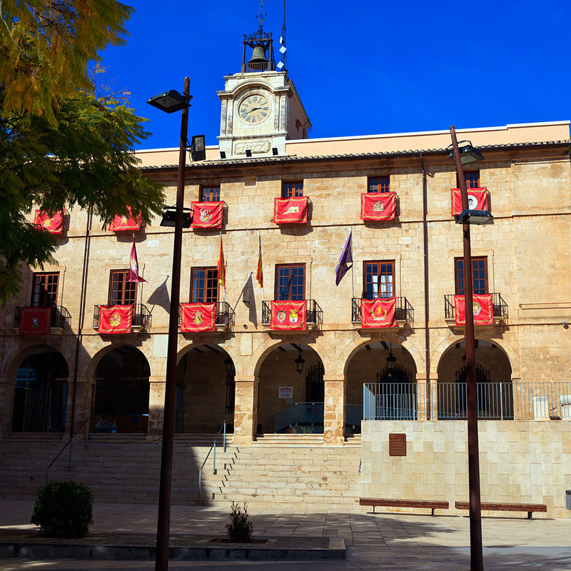 SPN19_258-1.jpg :: Ayuntamiento (Town Hall) in Dénia, Comuntat Valenciana, Spain