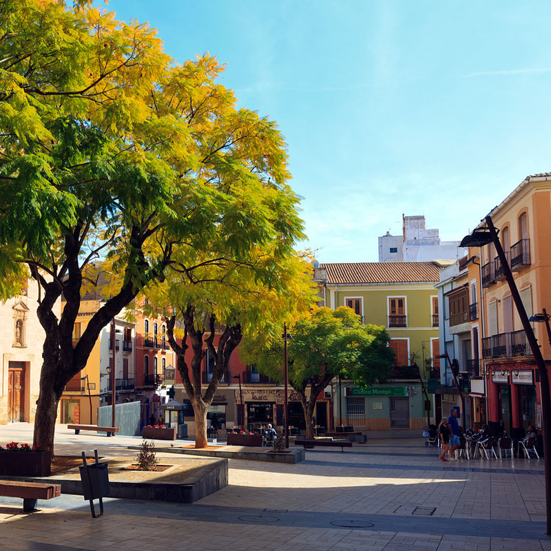 SPN19_265-1.jpg :: Placa De La Constiucio, Dénia, Costa Blanca, Spain