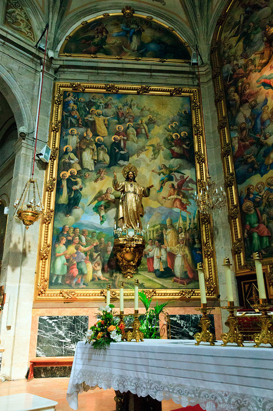 SPN19_304.jpg :: The magnificant interior of Pego Church ( Iglesia-de-la-Asuncion) in the Province of Alicante, Spain