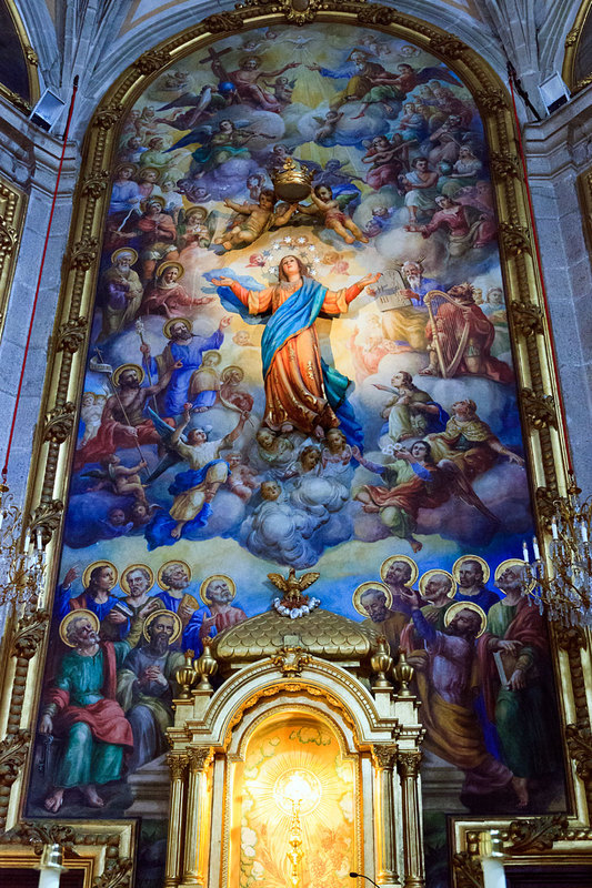 SPN19_306.jpg :: The magnificant interior of Pego Church ( Iglesia-de-la-Asuncion) in the Province of Alicante, Spain