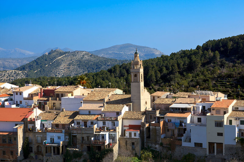 SPN19_313.jpg :: The village of Campell in La Vall de Laguar in the Province of Alicante, Spain