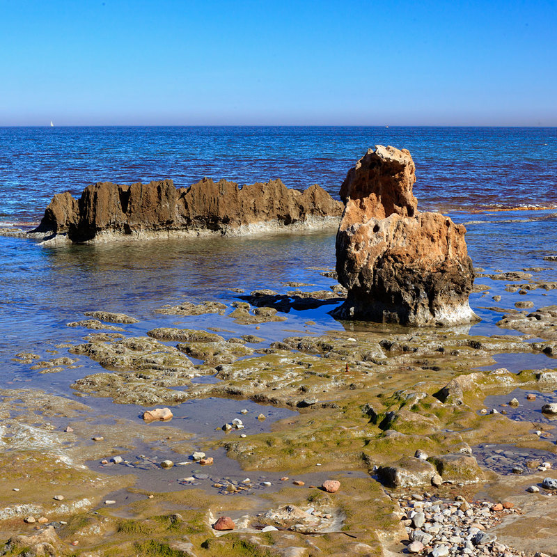 SPN19_418-1.jpg :: The rocky cove at Los  Arenetes in the San Antnio Marine Reserve, Les Rotes, Denia, Spain