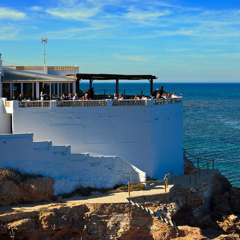 SPN19_437-1.jpg :: Restaurant with sea view at Les Arenetes, Denis, Spain