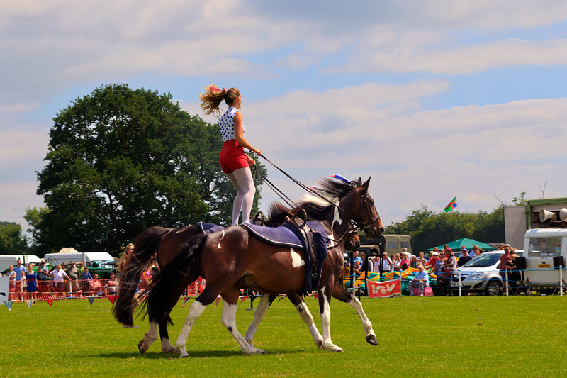 WGL_082(1).jpg :: Horse Riding display at the Wrangle Country Show