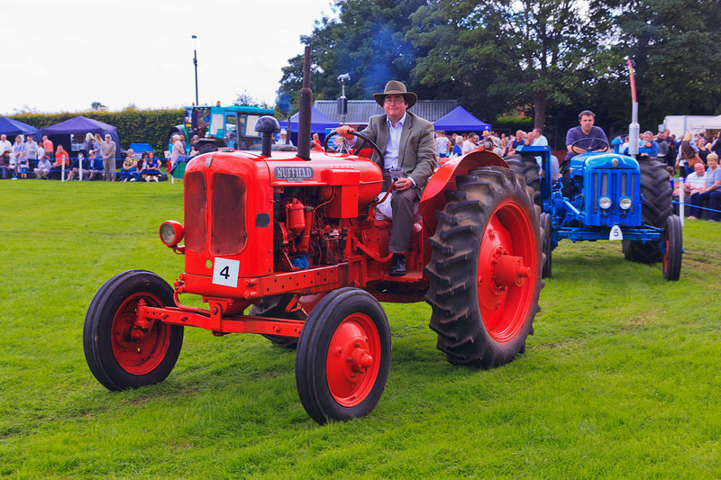 WGL_8706.jpg :: Vintage Nuffield Tractor at Wrangle Country Show Lincolnshire