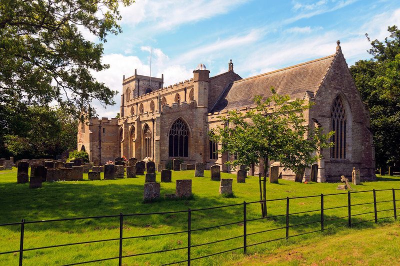 WGL_8730(1).jpg :: St Mary & St Nicholas 13th century Church in the Village of Wragby in Lincolnshire