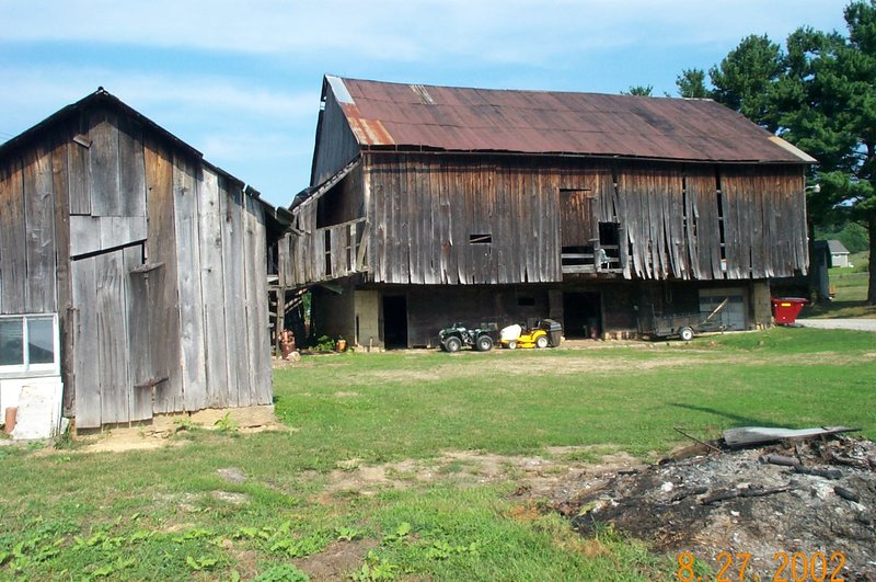 Barn with Stone Foundation in Central OH 2.jpg :: Barn with Stone Foundation in Central OH