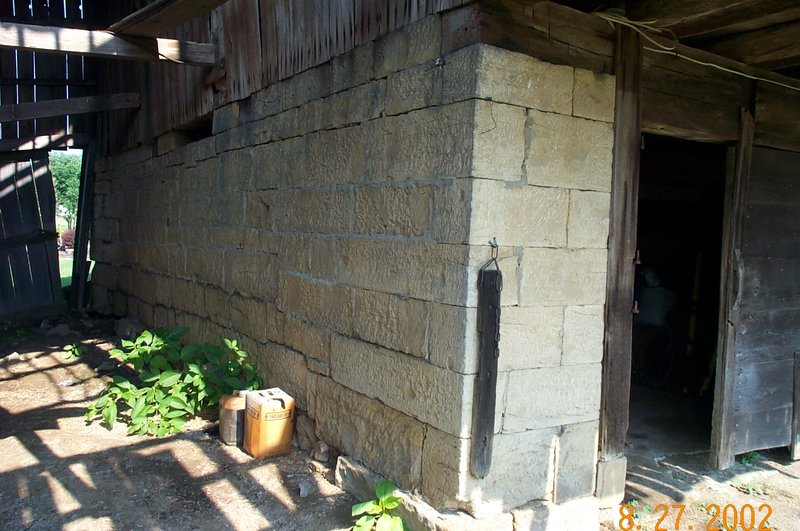 Barn with Stone Foundation in Central OH 4.jpg :: Barn with Stone Foundation in Central OH