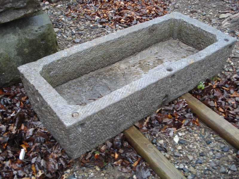 Carved Stone Livestock Feeder Trough Planter 57x23x13 Rectangulara.jpg ::                                