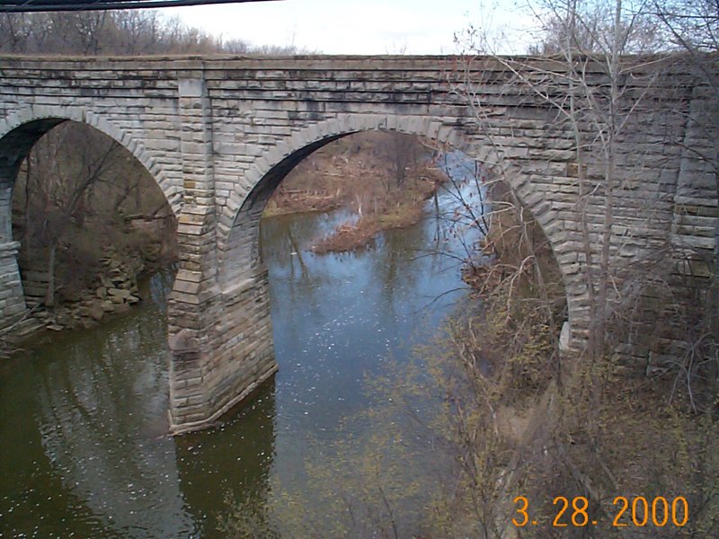 Double Stone Arch Railroad Trestle.jpg :: Double Stone Arch Railroad Trestle