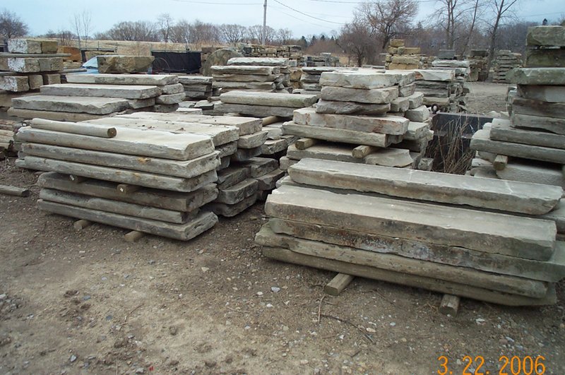 Reclaimed Antique Stone Curbs salvaged from Streets.jpg :: Reclaimed Antique Stone Curbs salvaged from Streets