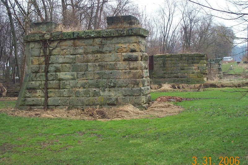 Stone Salvage across the Walhonding River from WARSAW OH for reclaimed bridgestone DCP_0997.jpg :: Stone Salvage across the Walhonding River from WARSAW OH for reclaimed bridgestone 