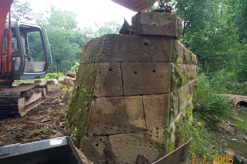 Stone Salvage across the Walhonding River from WARSAW OH for reclaimed bridgestone DCP_1428.jpg :: Stone Salvage across the Walhonding River from WARSAW OH for reclaimed bridgestone 