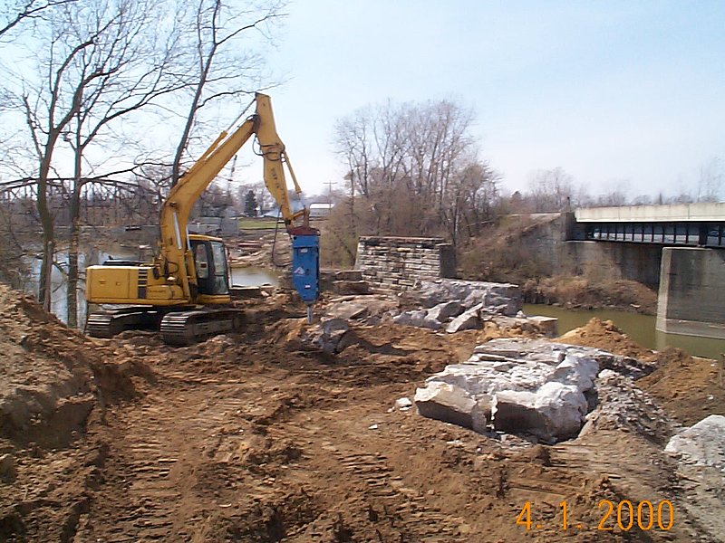 Stone Salvage near OLD FORT OH for reclaimed bridgestone DCP01094.jpg :: Stone Salvage near OLD FORT OH for reclaimed bridgestone