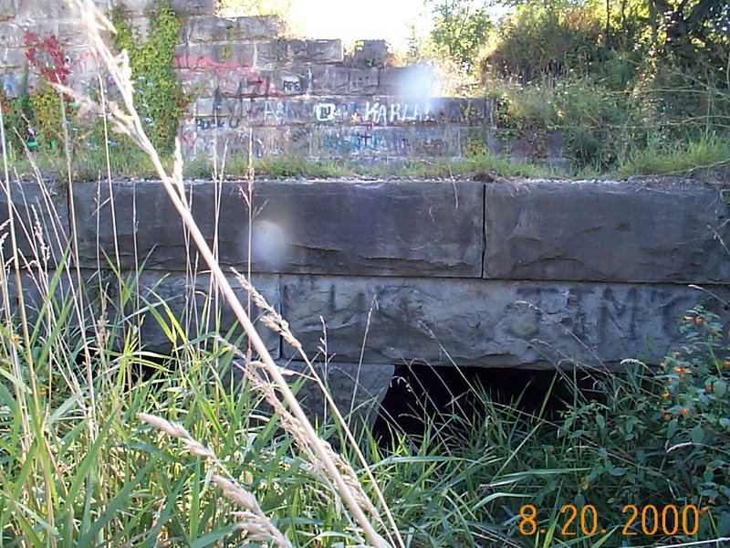 Stone Salvage on Belden Rd near ANDOVER OH for reclaimed bridgestone DCP01361.jpg :: Stone Salvage on Belden Rd near ANDOVER OH for Powderhorn Country Club reclaimed bridgestone project