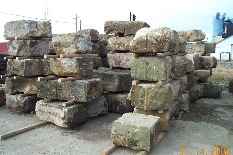 Stone Salvage on Mill Rd near DELAWARE OH for reclaimed bridgestone DCP_0694.jpg :: Stone Salvage on Mill Rd near DELAWARE OH for reclaimed bridgestone
