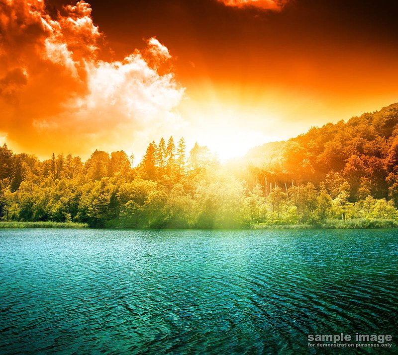 nature-bp-025.jpg :: sunset over lake