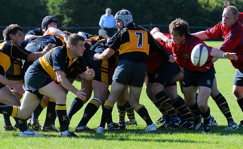 BB1st_WorcesterW_08_120909.jpg :: Images from the 2009/10 1st XV game between Barkers Butts and Worcester Wanderers.Wanderers winning 27-7