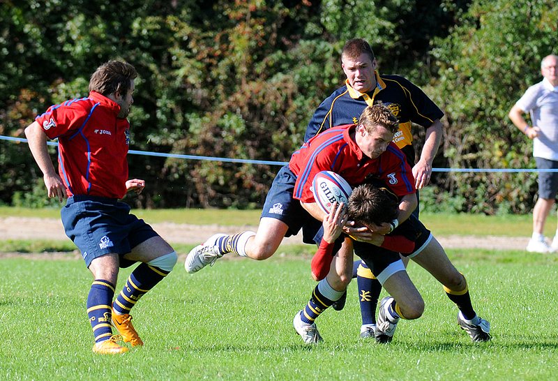 BB1st_WorcesterW_10_120909.jpg :: Images from the 2009/10 1st XV game between Barkers Butts and Worcester Wanderers.Wanderers winning 27-7