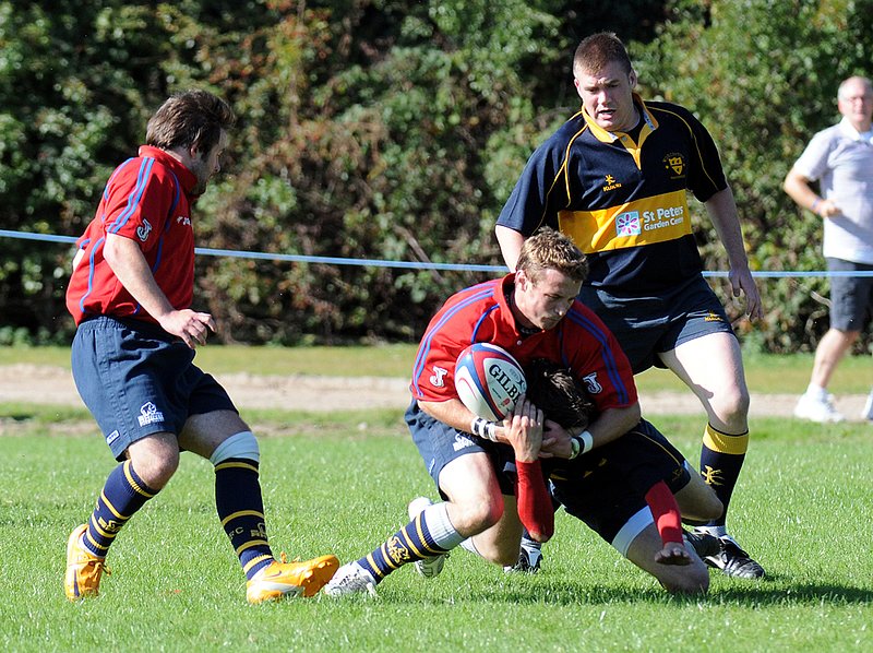 BB1st_WorcesterW_11_120909.jpg :: Images from the 2009/10 1st XV game between Barkers Butts and Worcester Wanderers.Wanderers winning 27-7