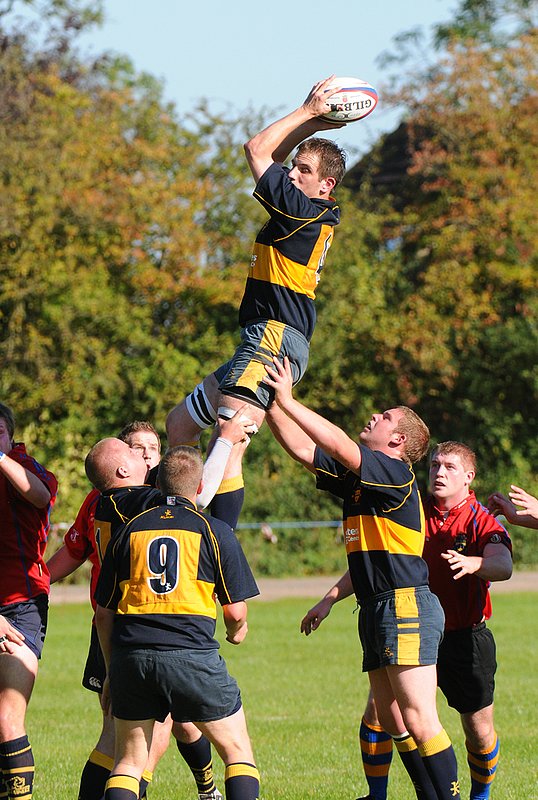 BB1st_WorcesterW_19_120909.jpg :: Images from the 2009/10 1st XV game between Barkers Butts and Worcester Wanderers.Wanderers winning 27-7