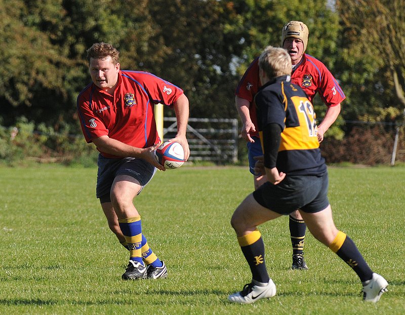 BB1st_WorcesterW_32_120909.jpg :: Images from the 2009/10 1st XV game between Barkers Butts and Worcester Wanderers.Wanderers winning 27-7