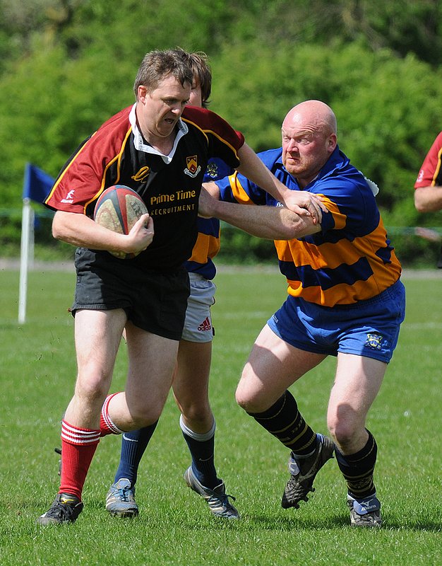 BBTan_Huddersfie_12_250409.jpg :: Images from the Tanners/Vets game betwee Barkers Butts and the touring Huddersfield team.Barkers winning.