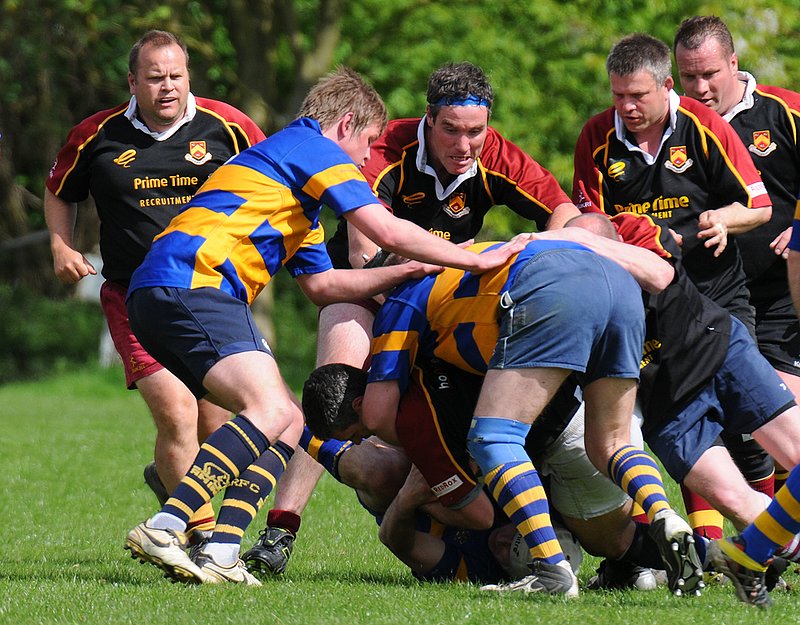 BBTan_Huddersfie_25_250409.jpg :: Images from the Tanners/Vets game betwee Barkers Butts and the touring Huddersfield team.Barkers winning.