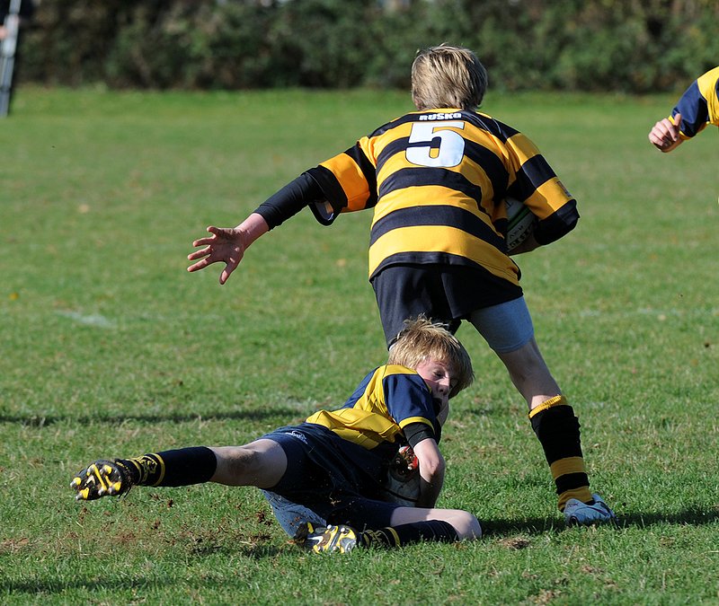 BBU13_HINCKLEY_015_251009.jpg :: Images from the 2009/10 U13 game between Barkers Butts and Hinckley.Hinckley winning.