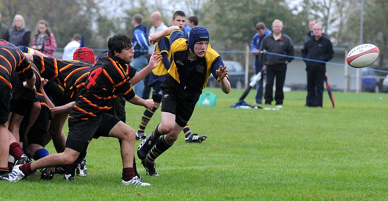 BBU16_OCs_023_111009.jpg :: Images from the U16 2009/10 game between Barkersand Old Covents.Barkers winning 48-0