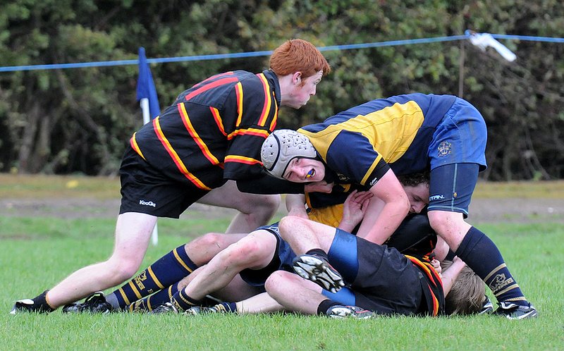 BBU16_OCs_047_111009.jpg :: Images from the U16 2009/10 game between Barkersand Old Covents.Barkers winning 48-0