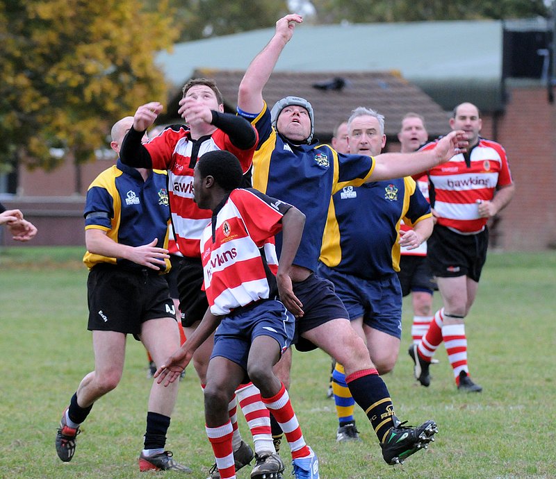 BBtanners_Earls_012_171009.jpg :: Images from the 2009/10 Vets game between Barkers and Nuneaton Old Eds.Barkers losing 7-77