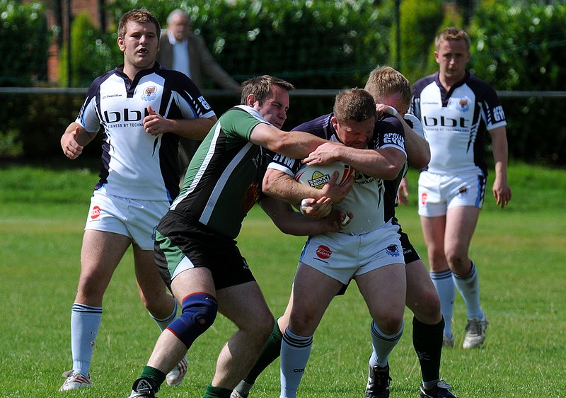 CB1stXV_Derby_11_MidlandsFi.jpg :: Images from the 2008/9 Midlands rugby league final between Coventry Bears and Derby City.Coventry winning 48-16