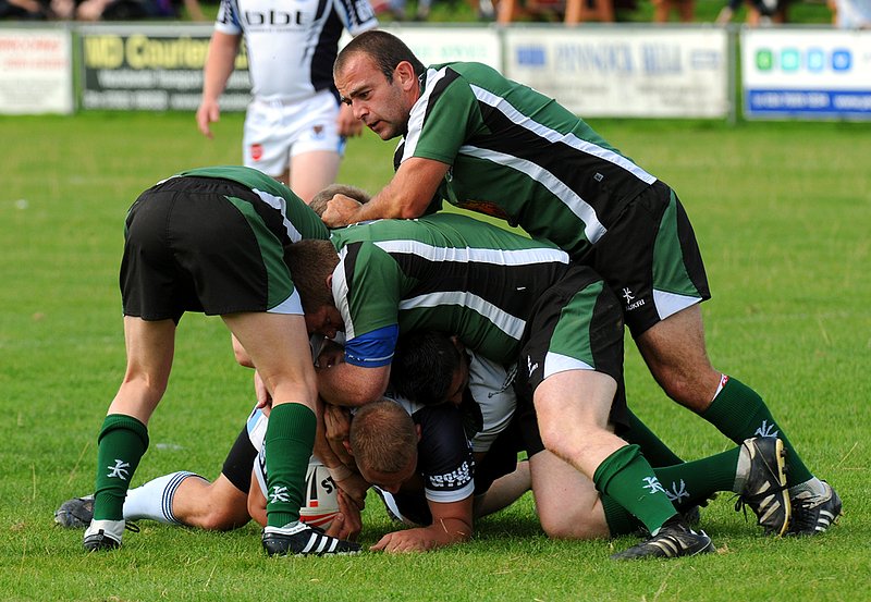 CB1stXV_Derby_17_MidlandsFi.jpg :: Images from the 2008/9 Midlands rugby league final between Coventry Bears and Derby City.Coventry winning 48-16