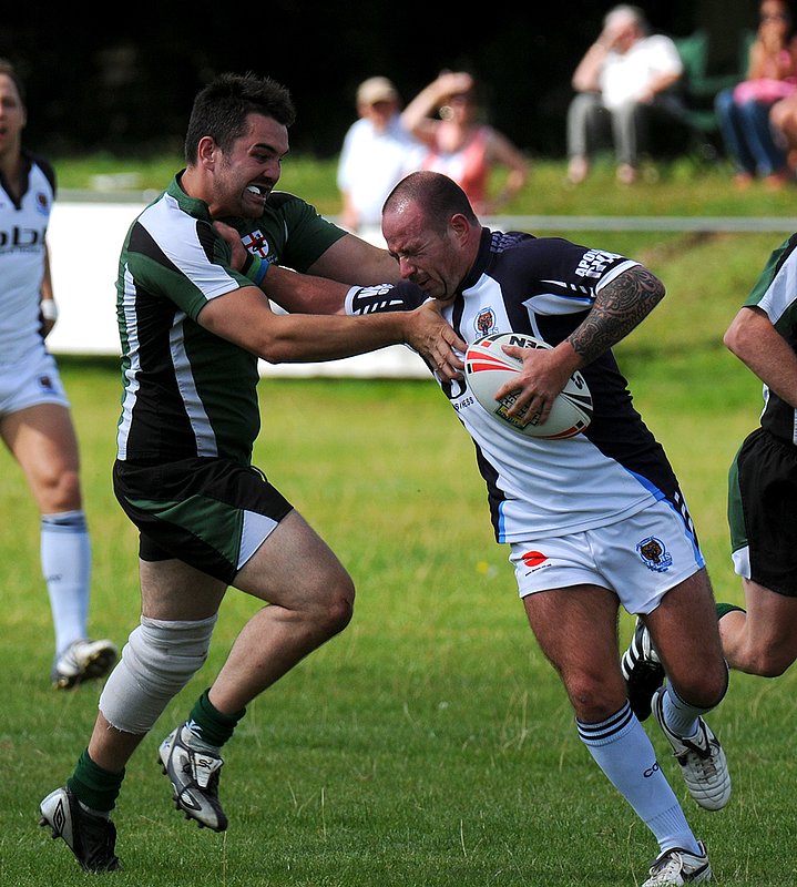 CB1stXV_Derby_22_MidlandsFi.jpg :: Images from the 2008/9 Midlands rugby league final between Coventry Bears and Derby City.Coventry winning 48-16