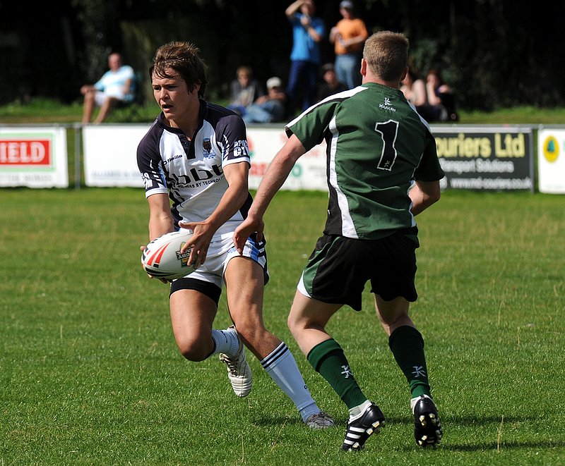 CB1stXV_Derby_28_MidlandsFi.jpg :: Images from the 2008/9 Midlands rugby league final between Coventry Bears and Derby City.Coventry winning 48-16