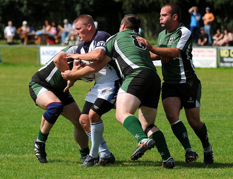CB1stXV_Derby_30_MidlandsFi.jpg :: Images from the 2008/9 Midlands rugby league final between Coventry Bears and Derby City.Coventry winning 48-16