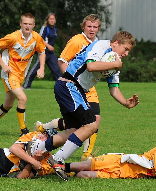 CBU14_Northampto_04_semifin.jpg :: Images from the 2009 U14 Semi final play off between Coventry Bears and Northampton Knights.Northampton winning