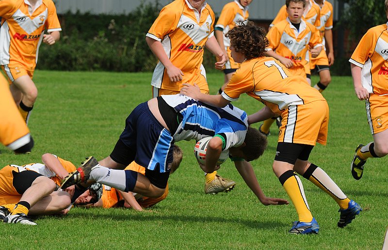 CBU14_Northampto_05_semifin.jpg :: Images from the 2009 U14 Semi final play off between Coventry Bears and Northampton Knights.Northampton winning