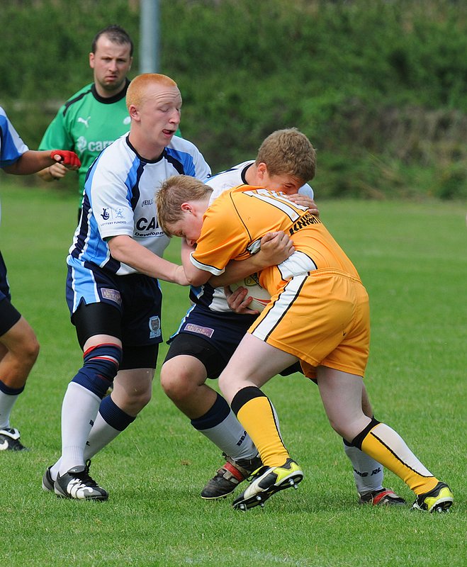 CBU14_Northampto_11_semifin.jpg :: Images from the 2009 U14 Semi final play off between Coventry Bears and Northampton Knights.Northampton winning
