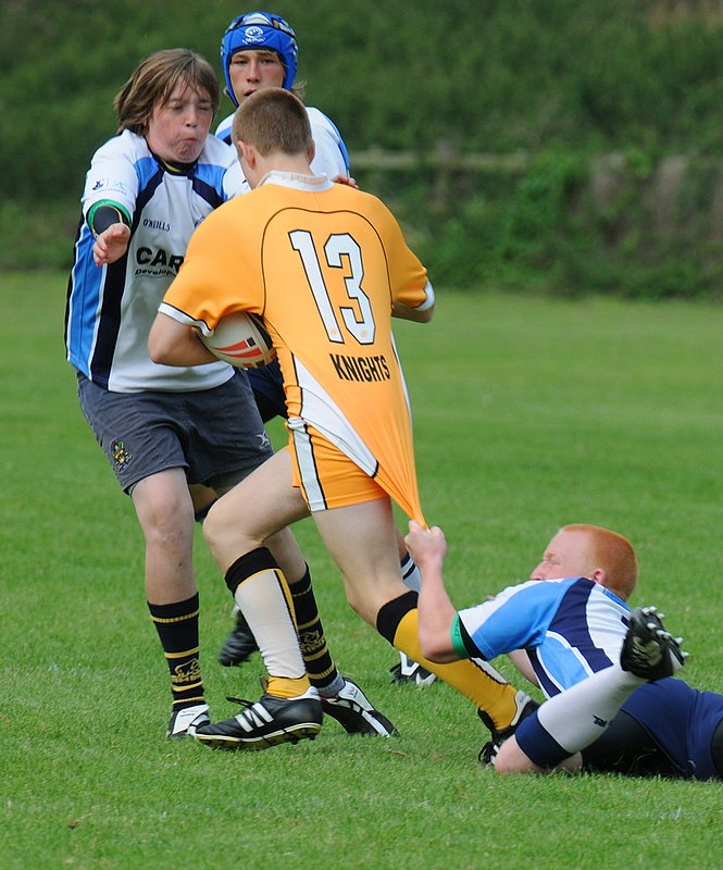 CBU14_Northampto_13_semifin.jpg :: Images from the 2009 U14 Semi final play off between Coventry Bears and Northampton Knights.Northampton winning