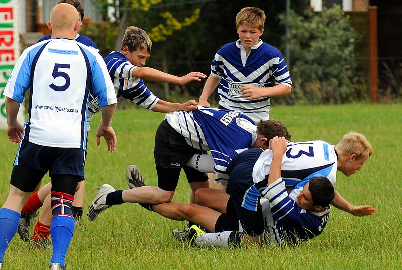 CovBears_Telford_03_U14_105.jpg :: Images from the 2008/9 U14 rugby league game between Coventry Bears and Telford 05/07/09.Coventry winning 48-6