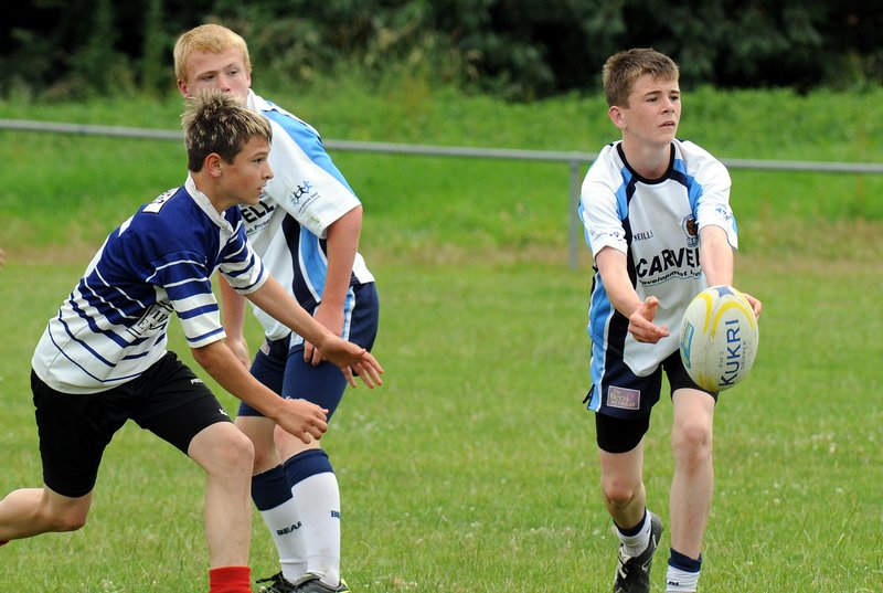 CovBears_Telford_34_U14_105.jpg :: Images from the 2008/9 U14 rugby league game between Coventry Bears and Telford 05/07/09.Coventry winning 48-6