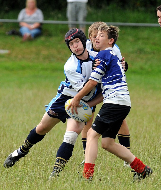 CovBears_Telford_45_U14_105.jpg :: Images from the 2008/9 U14 rugby league game between Coventry Bears and Telford 05/07/09.Coventry winning 48-6