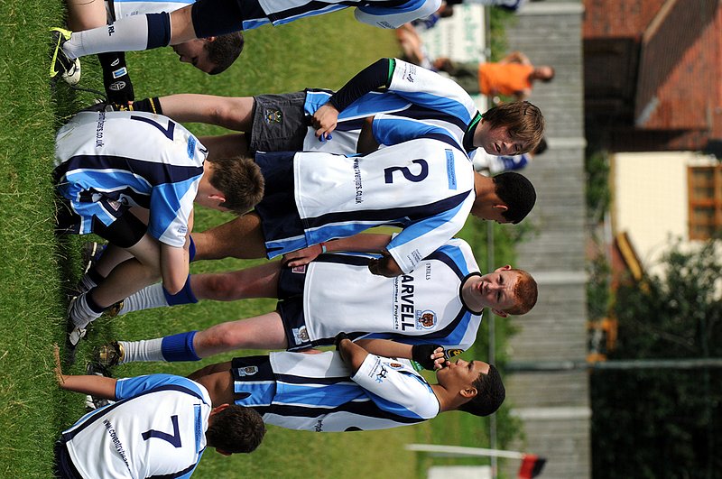 CovBears_Telford_53_U14_105.jpg :: Images from the 2008/9 U14 rugby league game between Coventry Bears and Telford 05/07/09.Coventry winning 48-6
