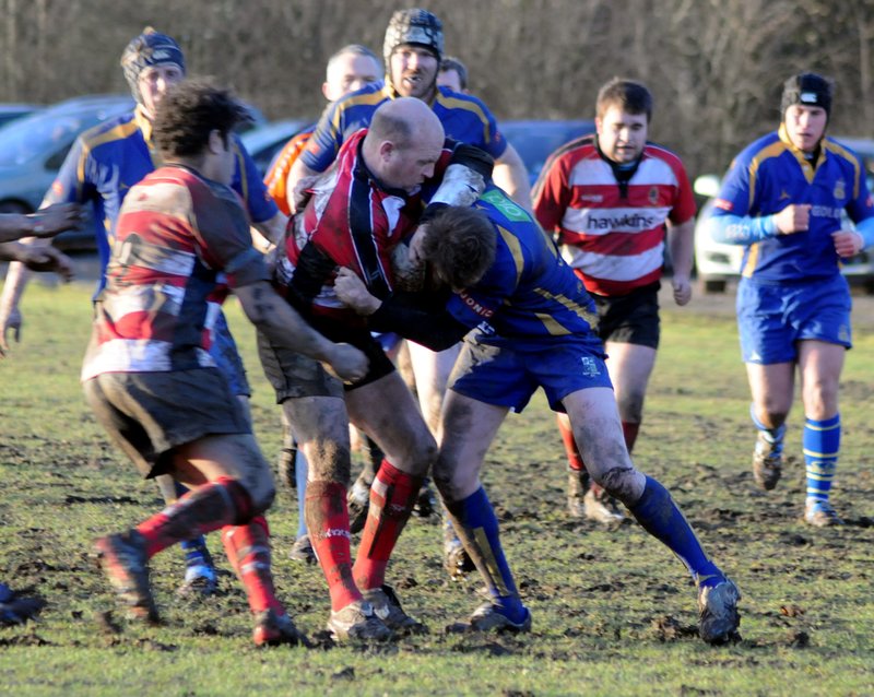 NunOldEds_Kenilw_03_Warks2n.jpg :: Images from the 2008/9 Warwickshire 2nd XV final between Nuneaton Old Eds and Kenilworth.