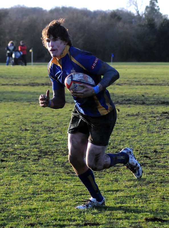 NunOldEds_Kenilw_05_Warks2n.jpg :: Images from the 2008/9 Warwickshire 2nd XV final between Nuneaton Old Eds and Kenilworth.