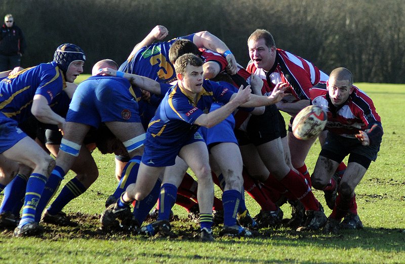 NunOldEds_Kenilw_13_Warks2n.jpg :: Images from the 2008/9 Warwickshire 2nd XV final between Nuneaton Old Eds and Kenilworth.