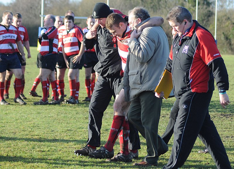 NunOldEds_Kenilw_19_Warks2n.jpg :: Images from the 2008/9 Warwickshire 2nd XV final between Nuneaton Old Eds and Kenilworth.